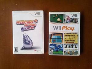 Juegos De Wii Originales Mercury Y Wii Play