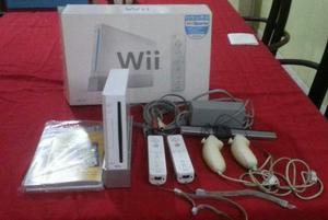 Nintendo Wii Chipeado + Juegos + Accesorios