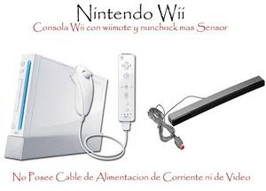 Nintendo Wii En Perfecto Estado