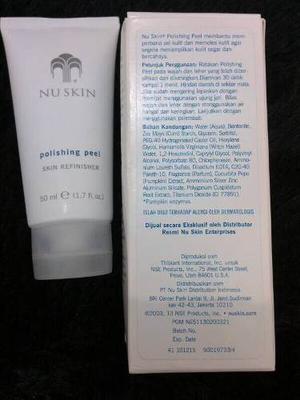 Nuskin Mascarilla Polishing Peel Ven