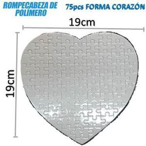 Rompecabezas Sublimación Forma De Corazón ¡oferta!