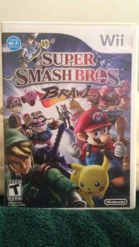 Súper Smash Bros De Nintendo Wii Original