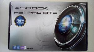 Tarjeta Madre Asrock Pro Btc H81pro Btc O Eter