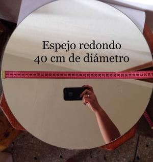 Espejo Redondo Centro De Mesa 40 Cm De Diametro