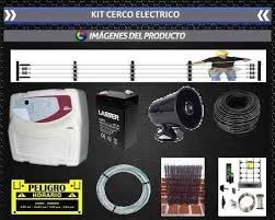 Kit Para Cerco Eléctrico 60 Mtrs Completo