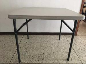 Mesa Cuadrada Plegable