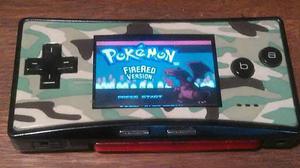 Nintendo Game Boy Advance Micro Camo + 5 Juegos