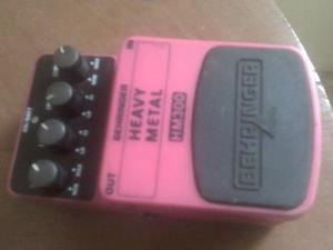 Pedal Behringer Heavy Metal Distorcion 2.500