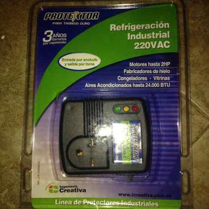 Protector Refrigeración Industrial 220v Entrada Por Enchufe