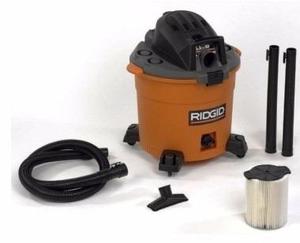 Ridgid Aspiradora 16 Galones Húmedo Seco 5hp