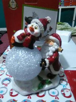 Santa Con Pingüino Navidad