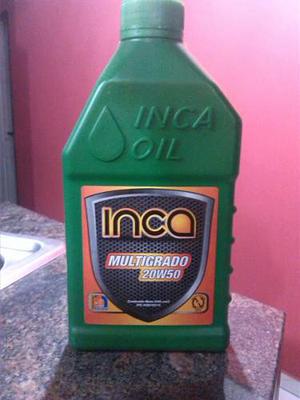 Aceite De Motor Inca Mineral 20w50 Sellado