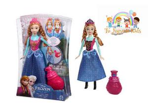 Anna Vestido Magico Frozen Mattel Disney
