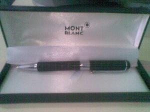 Bolígrafo Coleccionable Mont Blanc Requiere Nueva Tinta