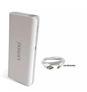 Cargador Portátil Power Bank 12400 Mah Liondo Excelente