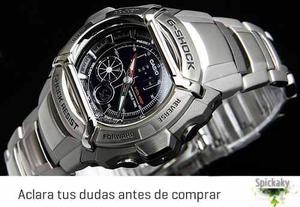Correa De Reloj G Shock G 510d Casio Plateada
