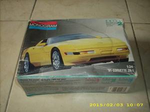 Corvette Zr 1 Monogram 1991 Kit Modelo De Coche En Escala