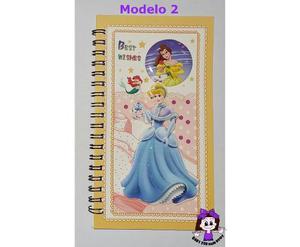 Diario, Cuaderno De Notas, Princesas Disney