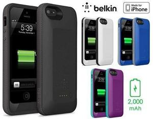 Forro Case Cargador 2200 Mah Para Iphone 5/5s Belkin