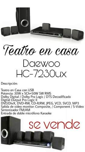 Home Theater Como Nuevo, Seguro!