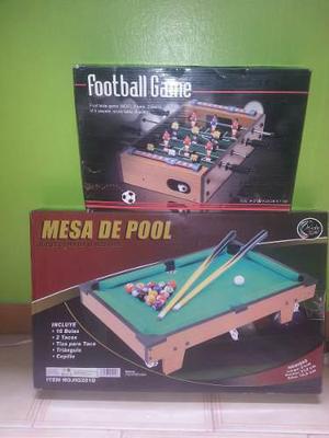 Mesas Pool Futbolito Hockey Jeidy Toys Navidad Niños Games