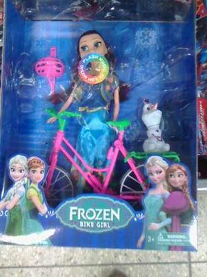 Muñeca Frozen Con Accesorio Para Niñas