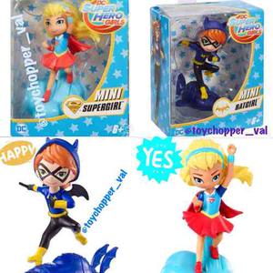 Muñecas Súper Hero Girls Mini Bat Girl Y Super Girl
