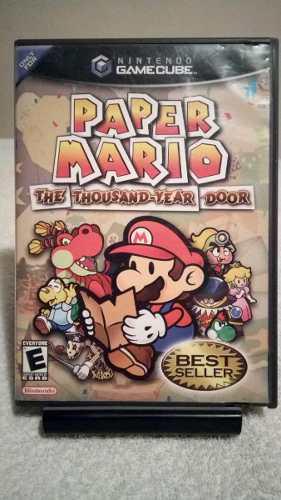 Nintendo Gamecube Paper Mario Thousand Year Door Original