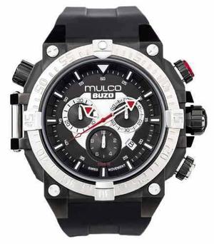 Reloj Mulco Mb6-92565-026 Buzo Dive Negro Blanco Original