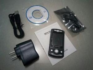 Reproductor Mp4 Mp3 1gb Bluetooth + Audífonos + Cable Usb