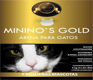 Arena Para Gatos Y Pequeñas Mascotas 1kg