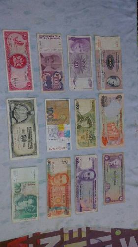 Billetes De Varios Países Colección