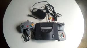 Consola Nintendo 64 Combo#1-1control+1juego+1transfer Pack