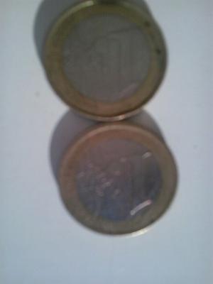 Dos Monedas De 1euro Cada Una