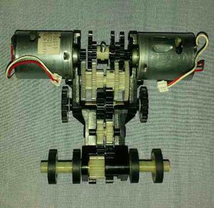 Juego De Engranajes Con Motores Para Robotica