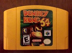 Juegos De Nintendo 64 - Donkey Kong 64 Perfecto Estado