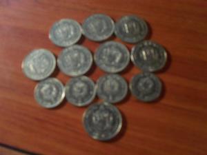 Monedas De Niquel De Bs. 1, 2 Y 5 Por Kg