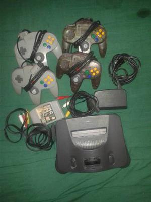 Nintendo 64+4controles+1juego
