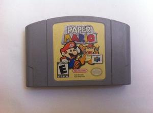 Paper Mario Nintendo 64. Perfectas Condiciones