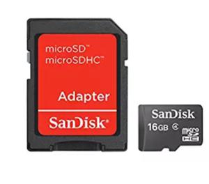 Tarjeta micro SD 16 GB Sandisk