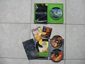 Vendo 2 Juegos Originales Usados Halo Para Xbox Clasico.