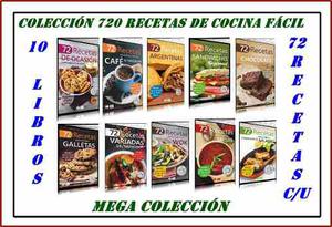 10 Libros De Recetas De Cocina Fácil Colección Pdf