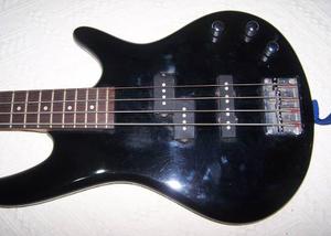 Bajo Ibanez Gio Gsr 200 Negro + Estuche Blando + Paral