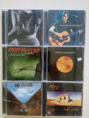 Cd Robbie Williams, Bryan Adams, Counting Crows, Coldplay