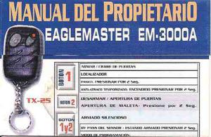 Manual Instalacion Alarma Eaglemaster