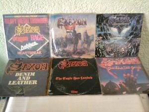 Saxon Coleccion En Lp Rock Heavymetal