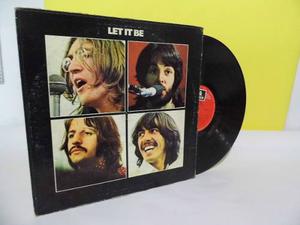 The Beatles Let It Be (Edicion Venezuela Emi Galleta Roja)