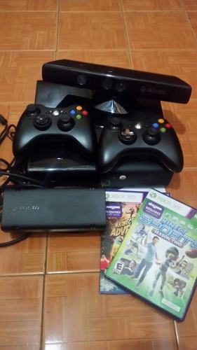 Xbox 360 E Chipeado Con Kinect