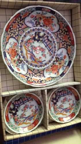 Antigua Porcelana Japonesa 5 Pcs