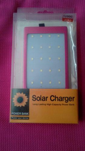 Cargador Portatil Power Bank Solar 12000mah Samsung (nuevos)